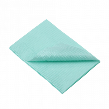 Beschichtete Patientenservietten, grün 33 x 45 cm jetzt kaufen!